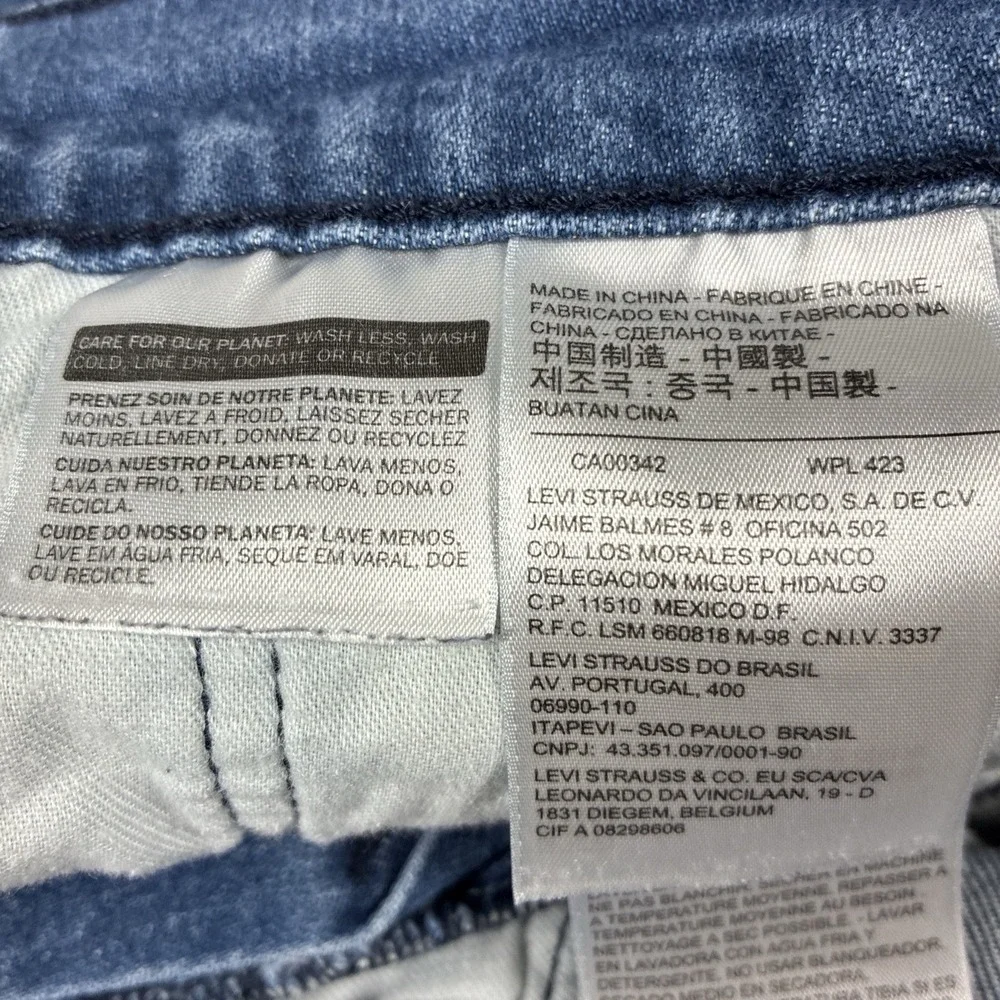 Levi's 569 Loose Straight Fit Jeans Men's Size 42x30 Medium Wash